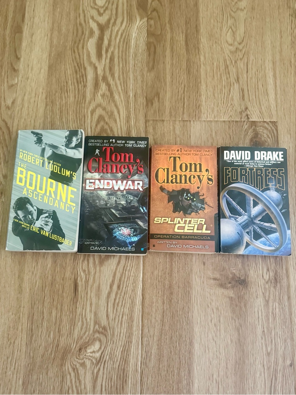 Action-Packed Thriller & Sci-Fi Book Bundle: Tom Clancy, Robert Ludlum, & David